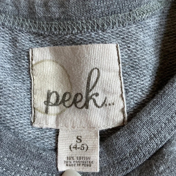 Peek Sweet Freedom Watermelon Sweatshirt‎ Gray Summer Spring Fall School Year - Picture 3 of 4